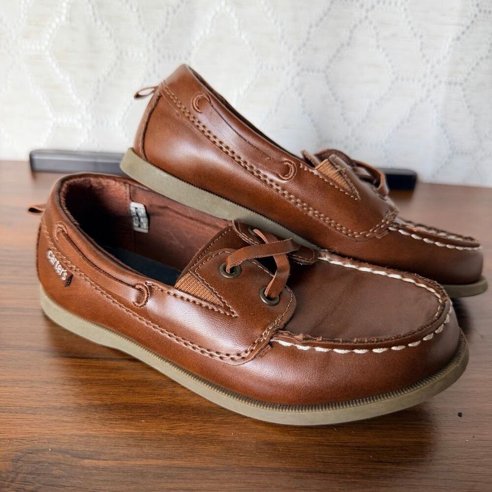 Carter’s 13 M Brown Boat Deck Shoes Classic Casual Professional Sporty Preppy